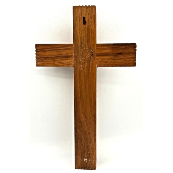 Wooden Crucifix Cross Last Rites Sick Call Candles Holy Water Bottle Vintage EUC - Picture 9 of 16